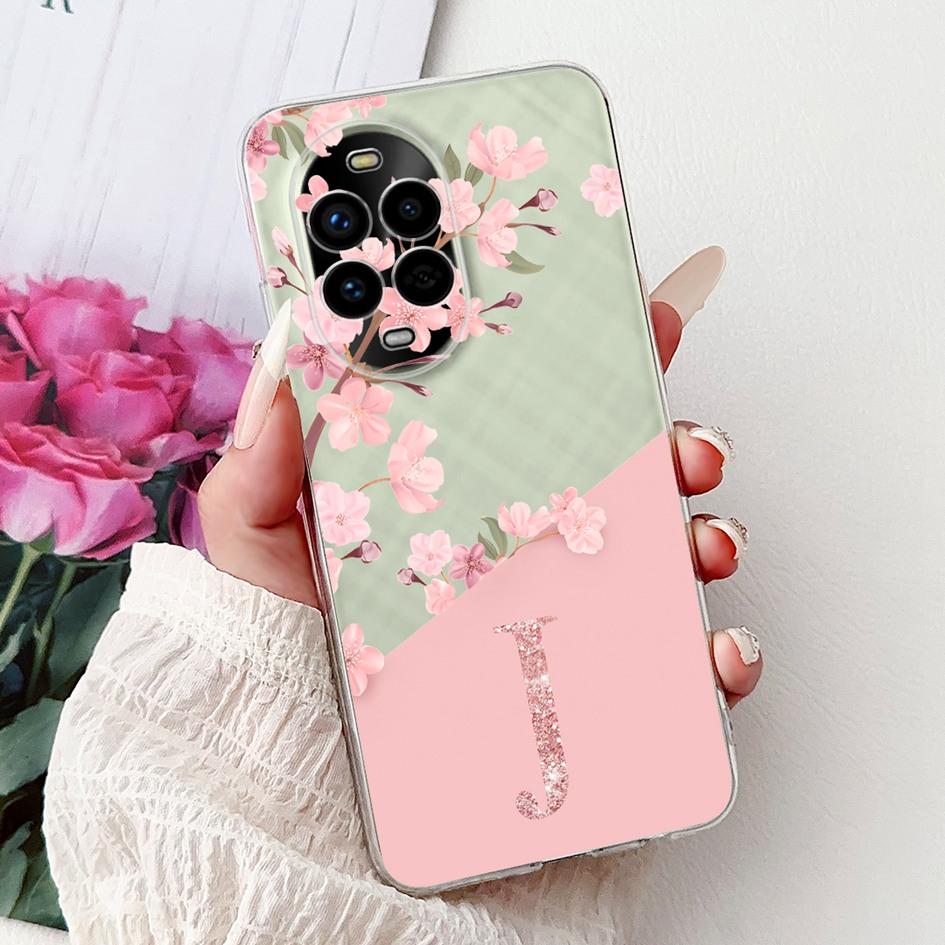 

Чехол для Huawei Nova 13 Pro 2024 Модный Цветочный Буквы Мягкий Силиконовый Чехол Для Huawei Nova 13 BLK-AL80 Бампер Nova13 Pro Fundas Nova 13 Pro