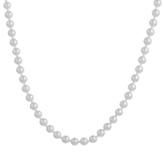 Elegant Women Faux Pearl Necklace Long Sweater Chain Party Wedding Jewelry Gift