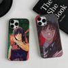Asa Mitaka Chainsaw Man Anime Manga Handyhülle Für IPhone 16 15 17 Pro 11 12 13 14 Pro Max Plus Weiche Wellen-Silikonhülle