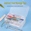 Frosted Double-Layer Japanese Manicure Tool Storage Box