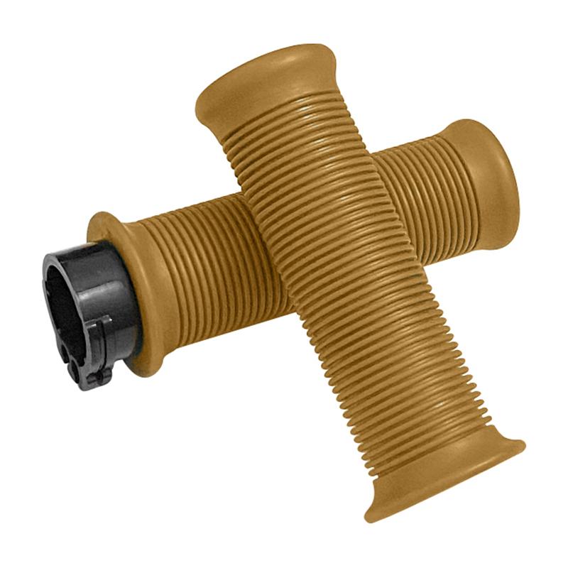 

1 пара классических винтажных рулей мотоцикла, резиновые ручки для скутера, аксессуары для Harley 883 1200 Honda CB400, клейкая ручка с резьбой земля желтый