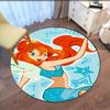 Winx Club Printed Round Rug Carpet Chair Rug Area Rug Entryway Doormats,for Office Chair Living Room Bedroom Kitchen Room.