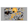 Halloween Window Sticker Pumpkin Bat Wall Sticker Waterproof Self-Adhesive Sticker