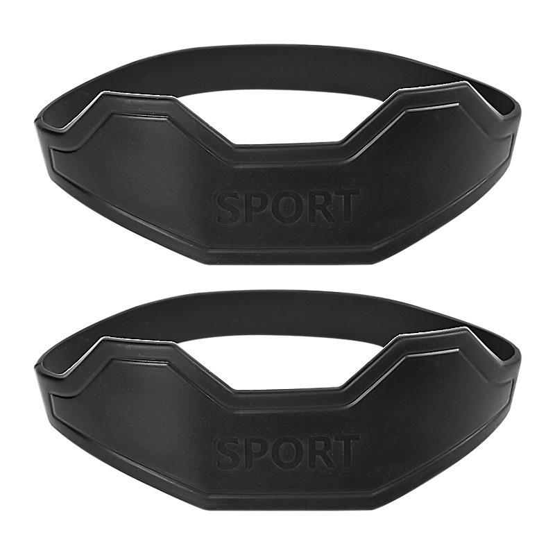Silicone Knee Brace and Jump Rope Set for Outdoor Sports - Shock Absorption and Compression Support with Elastic Fixation and Patella Protector.