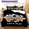 3pcs Game Controller Bedding Set Duvet Cover Closure Includes 1 Duvet Cover & 2 Pillowcases, Soft and Comfortable for All Seasons.