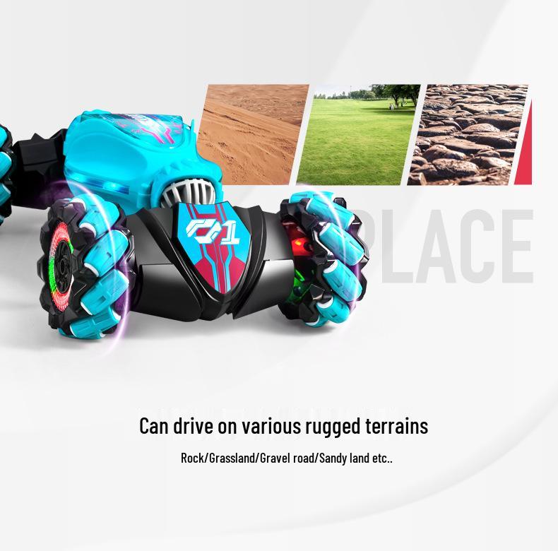 Neues RC-Geländewagen-Stuntauto: Gestensteuerung, 4WD-Klettern, Verdrehen, Driften, Verformung, Lichter