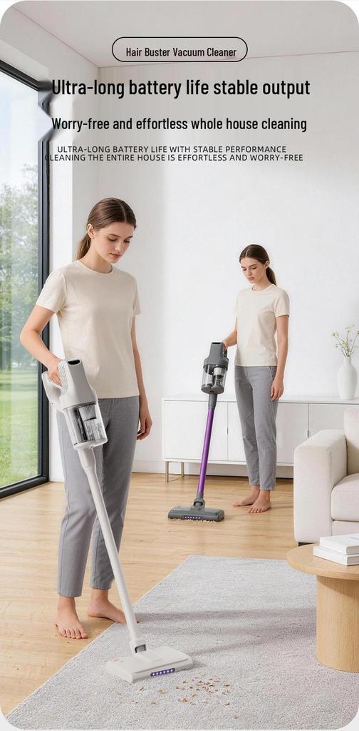 High-Power Wireless Handheld Vacuum for Pets, 3600mAh, 24V