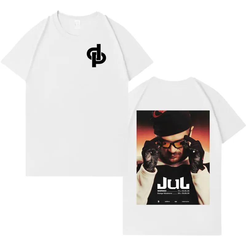 Rapper Jul Fashion TShirt Unisex HipHop Casual Short Sleeve Cotton Loose Comfortable TShirt Teen Unisex Women And Men Tshirt