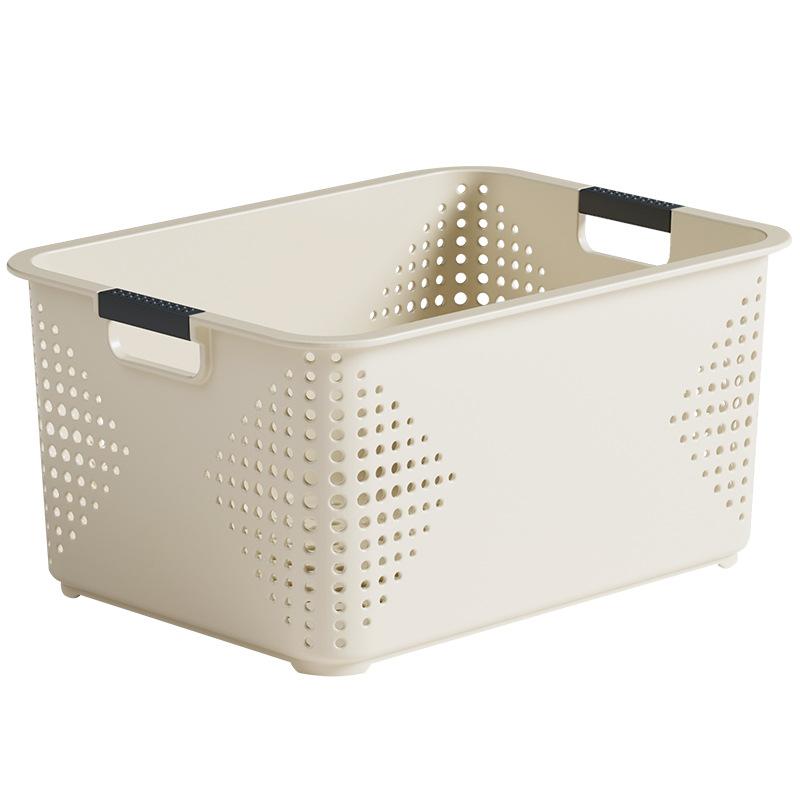 Desktop storage box Snack toy sorting box Household plastic box Kitchen storage basket Sundries storage basket