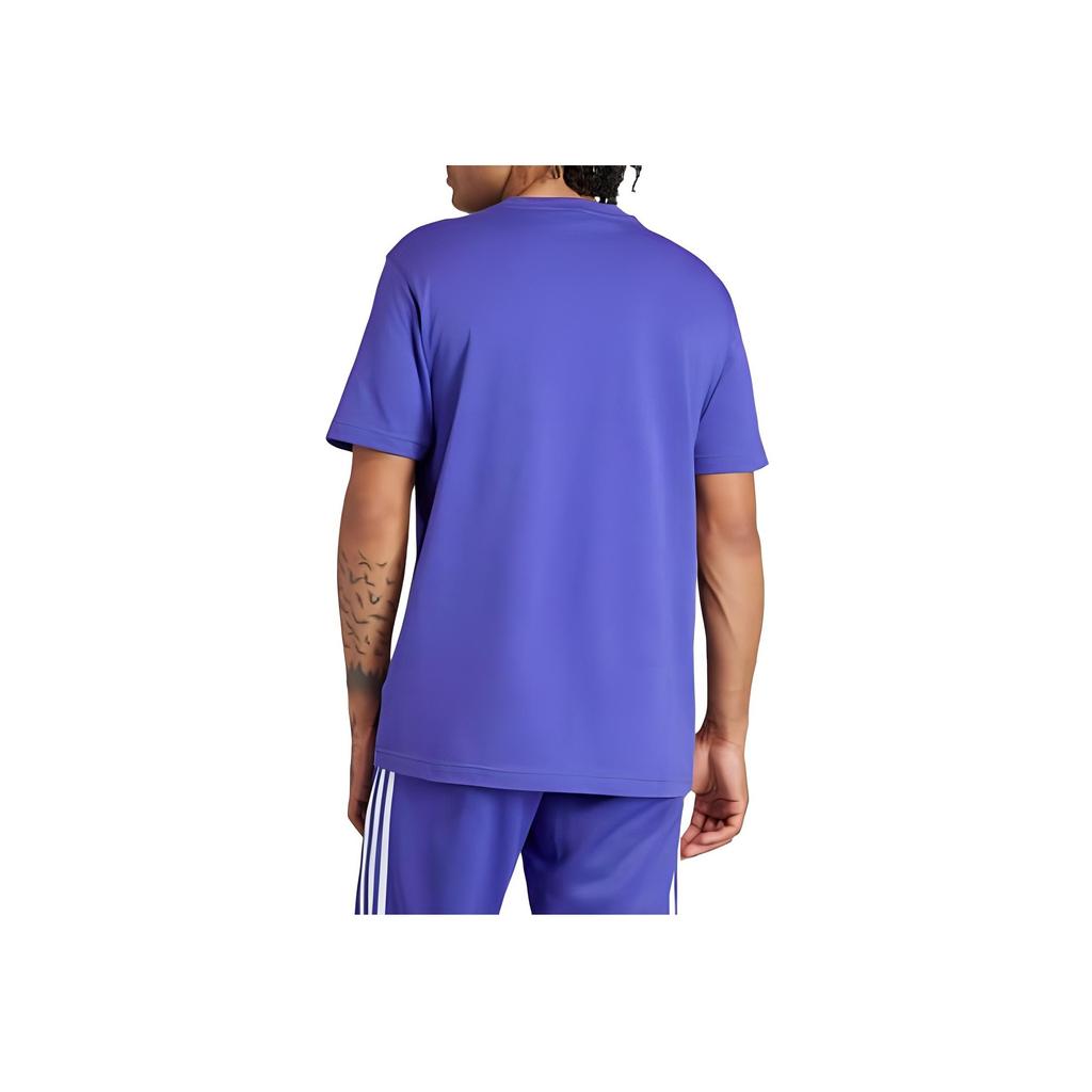 Adidas Adicolor Trefoil Tee Energy Ink Men Streetwear IR7982