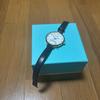 Used kate spade watch (quartz) white/navy with box