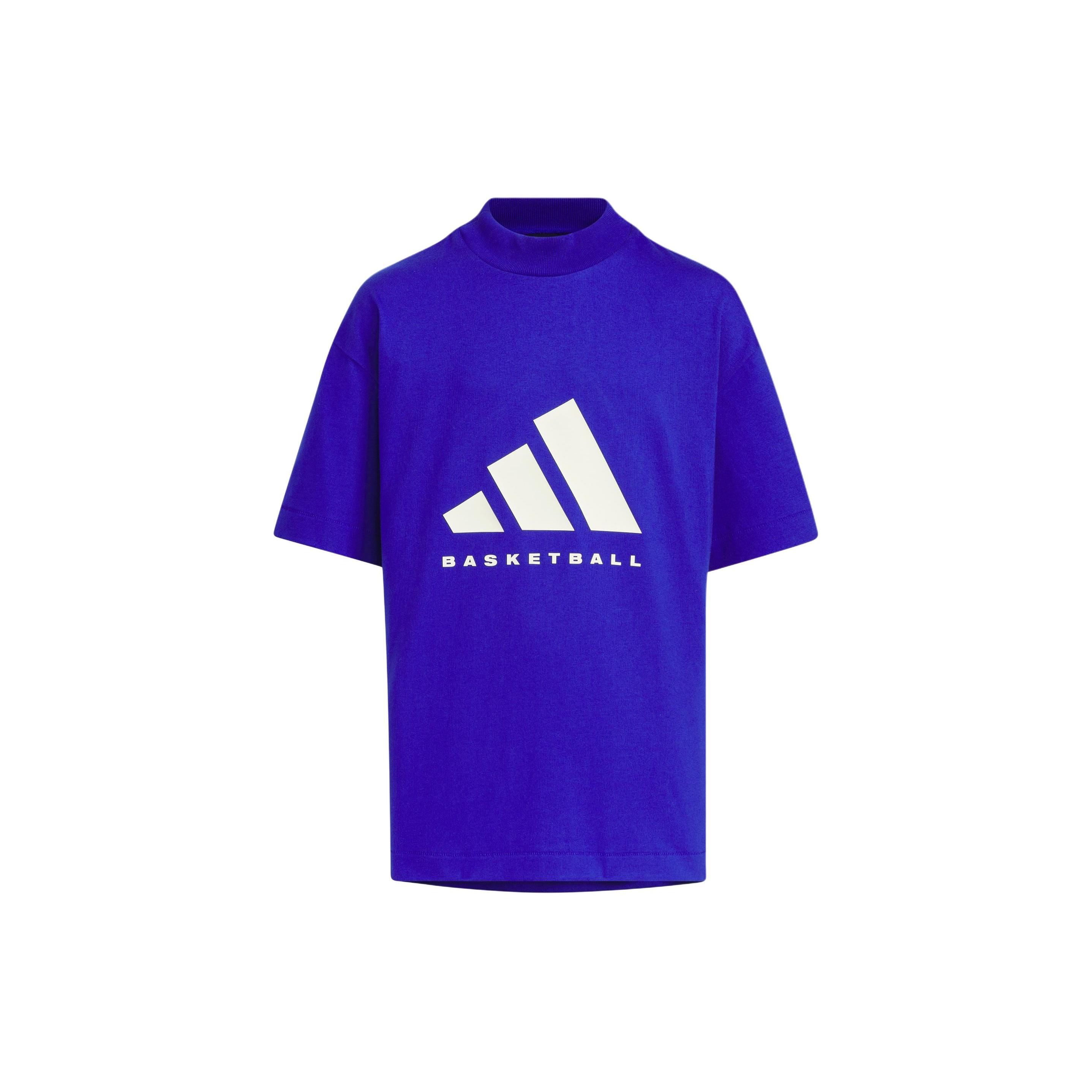 

New Adidas T Shirt Bright Blue Kids JI9631 140