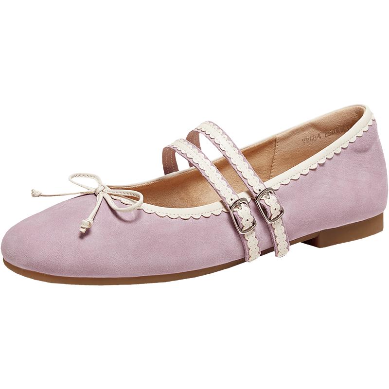 TATA Women s Casual Mary Jane Flats 37