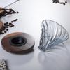 Glass Coffee Dripper Reusable Cone Pour Over Coffee Dripper with Filter Paper Professional Home Baristas Accessories