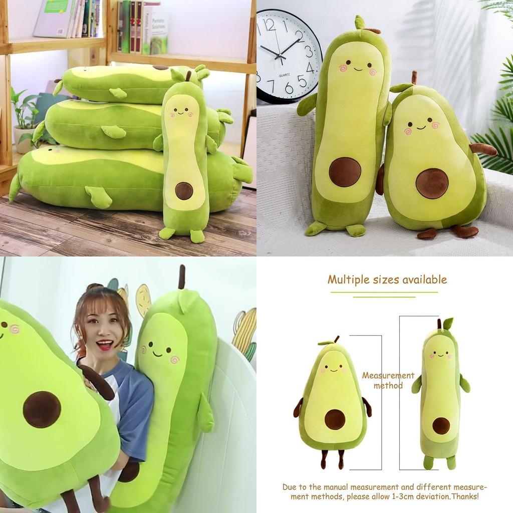 Long Plush Avocado Pillow Perfect Christmas Gift For Girls Boys