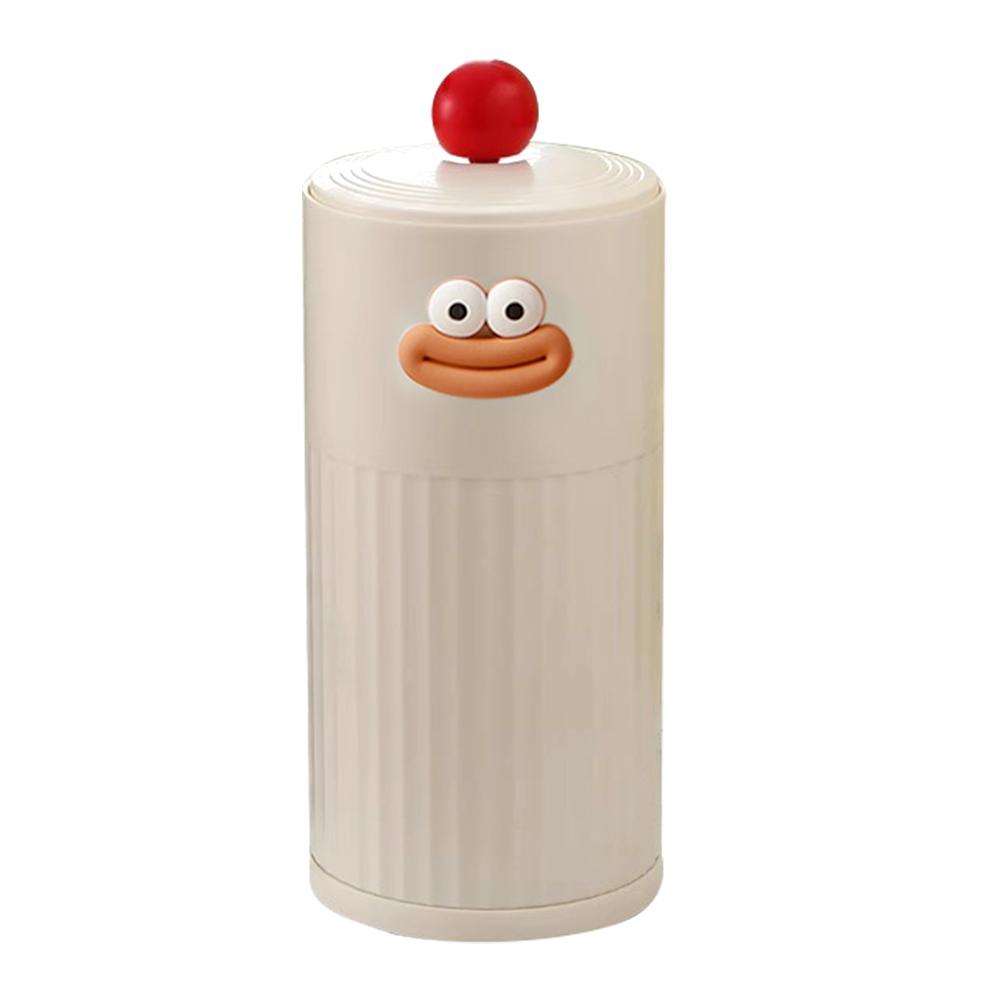 Auto-Rising Makeup Brush Holder Organizer with Lid, Automatic Lift Cosmetic Brush Storage Case for Desk, Large Capacity