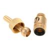 2pcs Fountain Nozzle Adjustable ±10 degrees Solid Brass Spring Spray Head M8 M10 M12 M13 M14 Pond Pool Advertising Event Decor