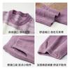 Half Fleece Pajamas Women'S Winter Fleece Thickened Coral Fleece To Keep Warm, Autumn And Winter Can Wear Soft Loungewear Suit
