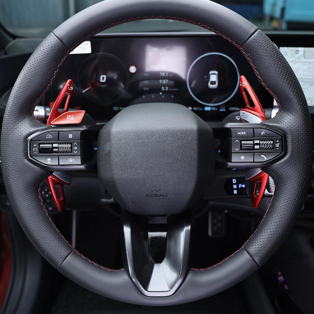 For Hyundai IONIQ 6N 2026-2026 Aluminum Alloy Steering Wheel Shifter Paddle Cover Trim Accessories