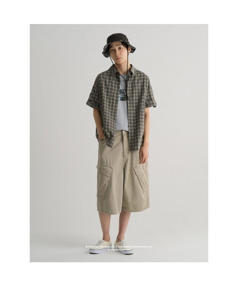 8SECONDS Bermuda Cotton Cargo Pants Beige