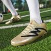 32-45 Men's Large Size Football Shoes Kids Low Top Short Nail Outdoor Anti-slip Football Boots