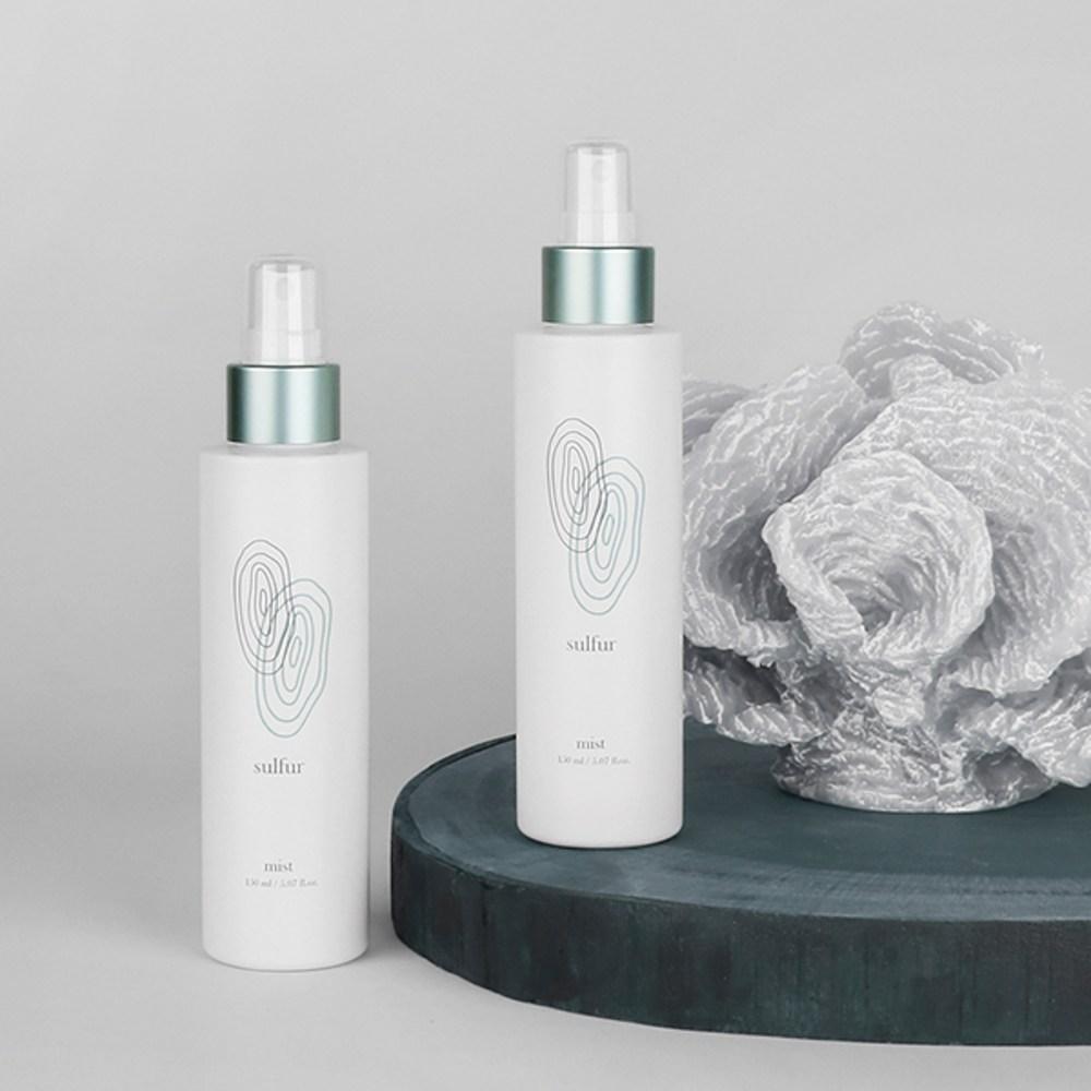 Daycell Skin Stress Relief, Soothing, Purifying, Whitening, Wrinkle Improvement, Hydration, Sulfur Hot Spring Water Mist, 4 Pieces, 150ml