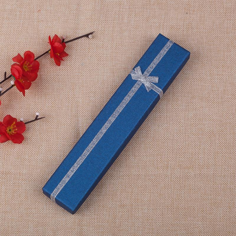 Bowknot Cutie de bijuterii Cercei Bijuterii Colier Cutie de depozitare Organizator de hârtie Depozitare Bronzing Bijuterii Display Cadou