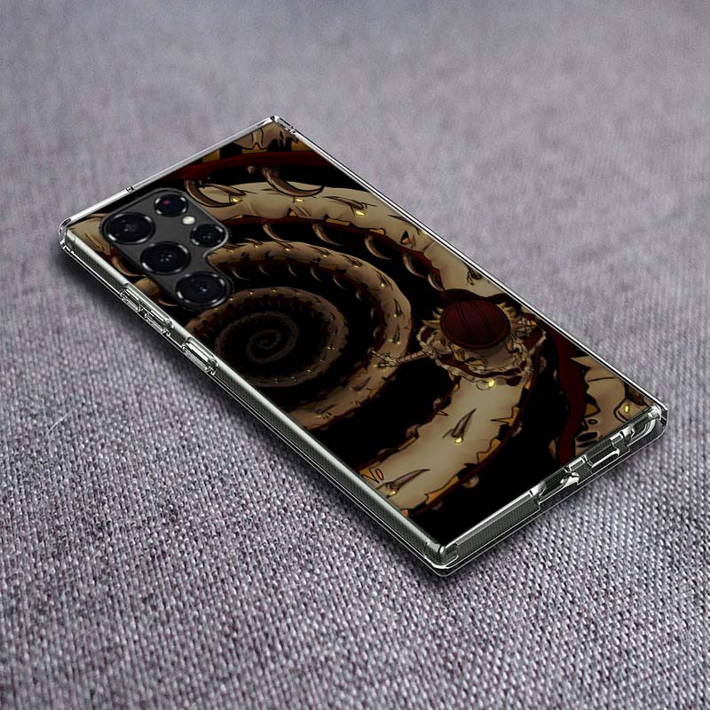 Game M-Murder-D-Drones Phone Case For Samsung Galaxy S24 S23 S21 S20 FE S22 S26 Ultra S25 Edge S10 Plus Cover Clear TPU Capa She