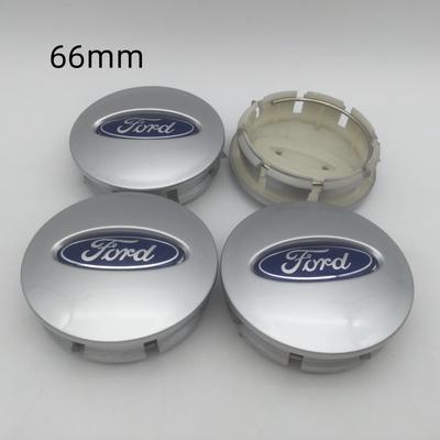 New 2026 Car Sticker 2025 Hot 4pcs 3D for Ford 66mm Car Emblem Wheel Hub Center Cap Badge Covers Sticker Decal Styling Auto Acce