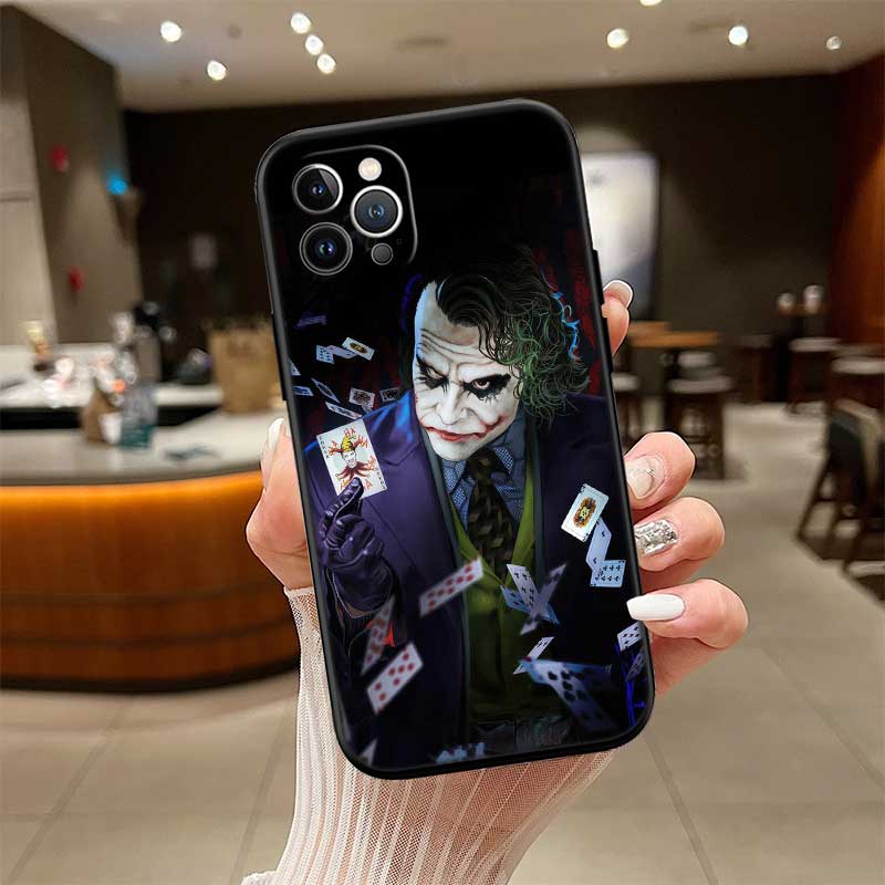 RE40 Joker New High-End Shell Phone Case for iPhone 16 15 14 13 12 Pro Max Plus Mini