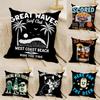 Retro Print vintage Pillow Case Home Living Room Decoration Linen Pillow Cases Cushion Cover