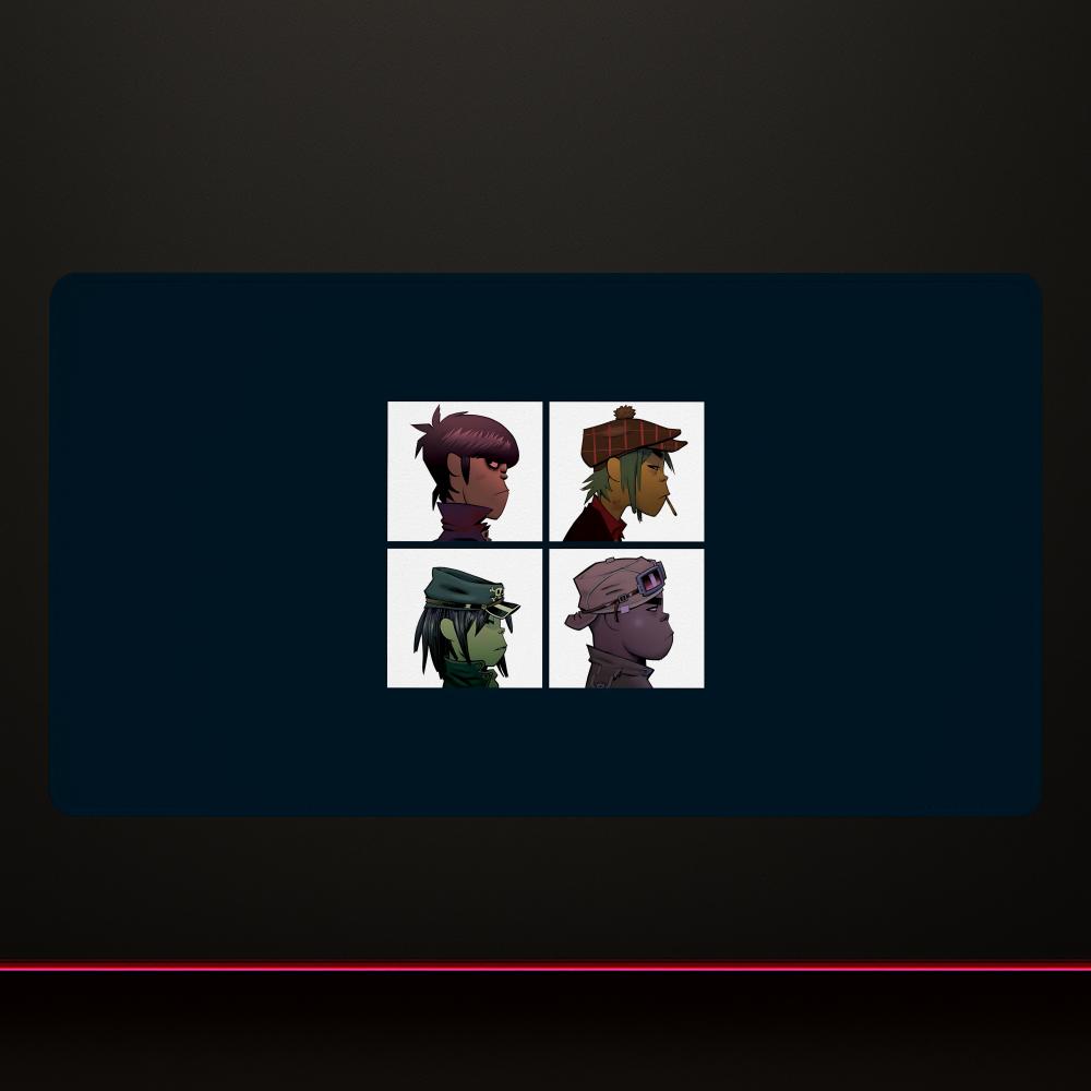 Gorillaz Mouse Pad Mousepad Gamer Speed Keyboard Office Nonslip Desk Pad120x60cm Pc Extended Carpet