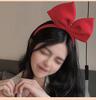 [ALLVD] Rotes Prinzessinnen-Haarband, Cosplay-Kostüm, Halloween-Party-Accessoire, Haargummi mit Band, Geeignet für Erwachsene und Kinder, 1 Stück