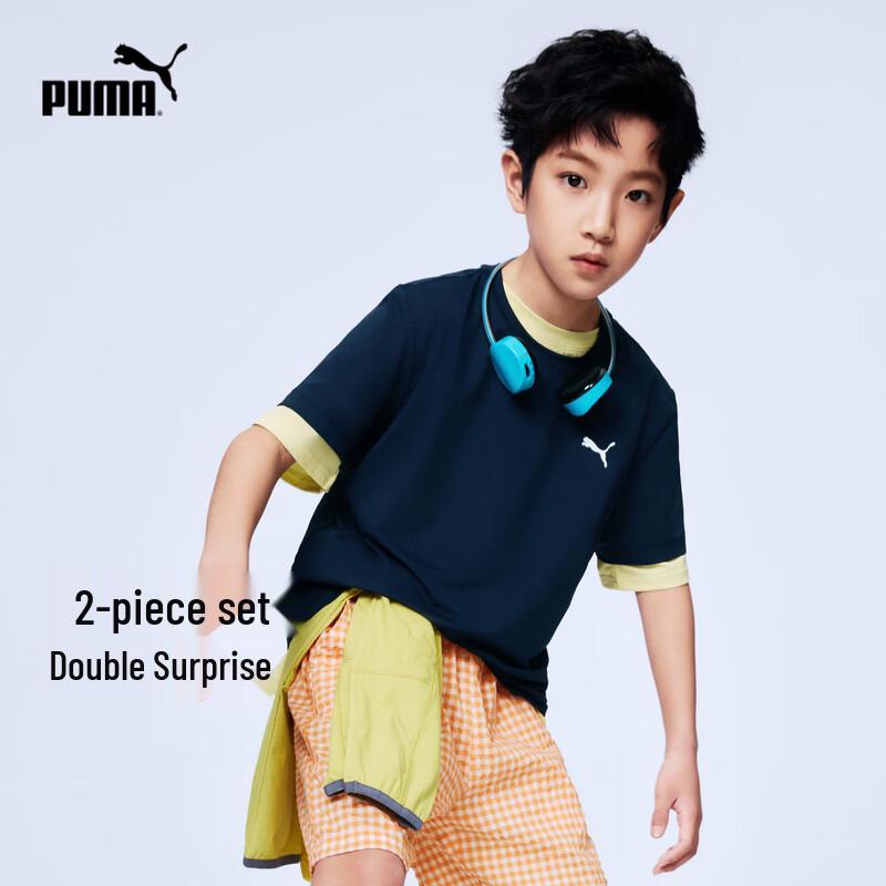 PUMA Kids 2026 Spring Short Sleeve T-Shirt 160