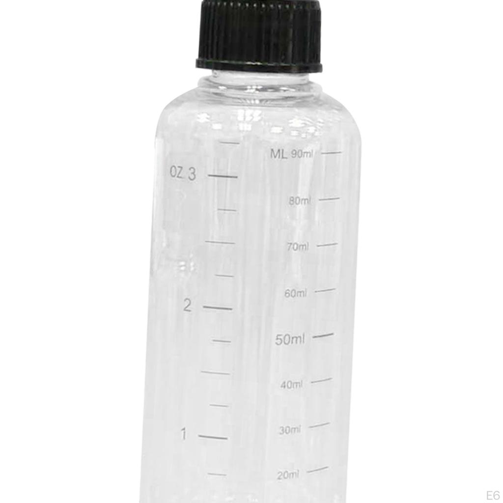 5 *30/60/100/120/250/500ml Bottle with Twist Used In Many Fields, Like Lab Experiment and Home Use