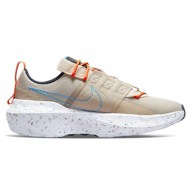 Nike Sneakers da Donna Crater Impact Cream Light Photo Blue Bianco Perla CW2386-200