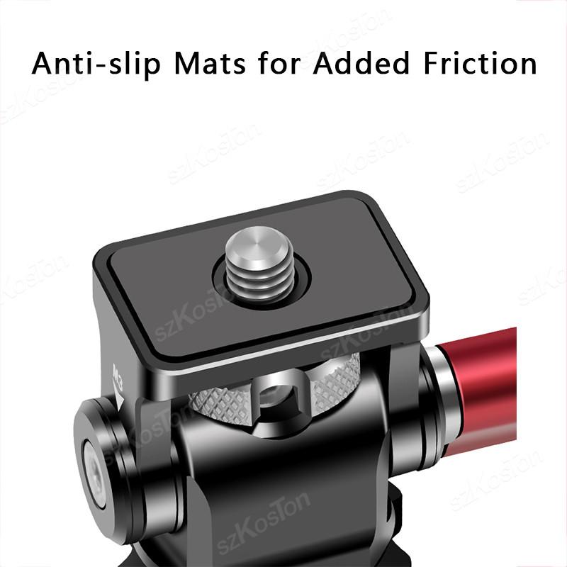 Quick Release Monitor Holder Camera Clamp Swivel and Adjustable Monitor Mount with Cold Shoe/ARRI/NATO Mount