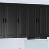 Dishwasher Front Kalmar Black 30 X 31 X 100 Cm