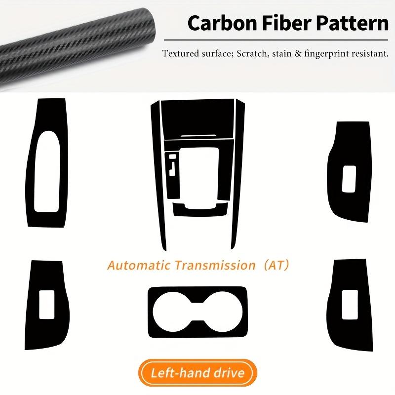 

For Mazda CX-30 Car Center Console PVC Carbon Fiber Protective Film Anti-scratch Repair Film Auto Interior Accessories Style A