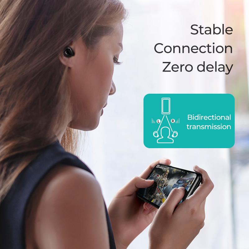 Buy JOYROOM JR-T10 Bluetooth 5.0 Binaural TWS Bluetooth Earphone with  Charging Box (White) at affordable prices — free shipping, real reviews  with photos — Joom