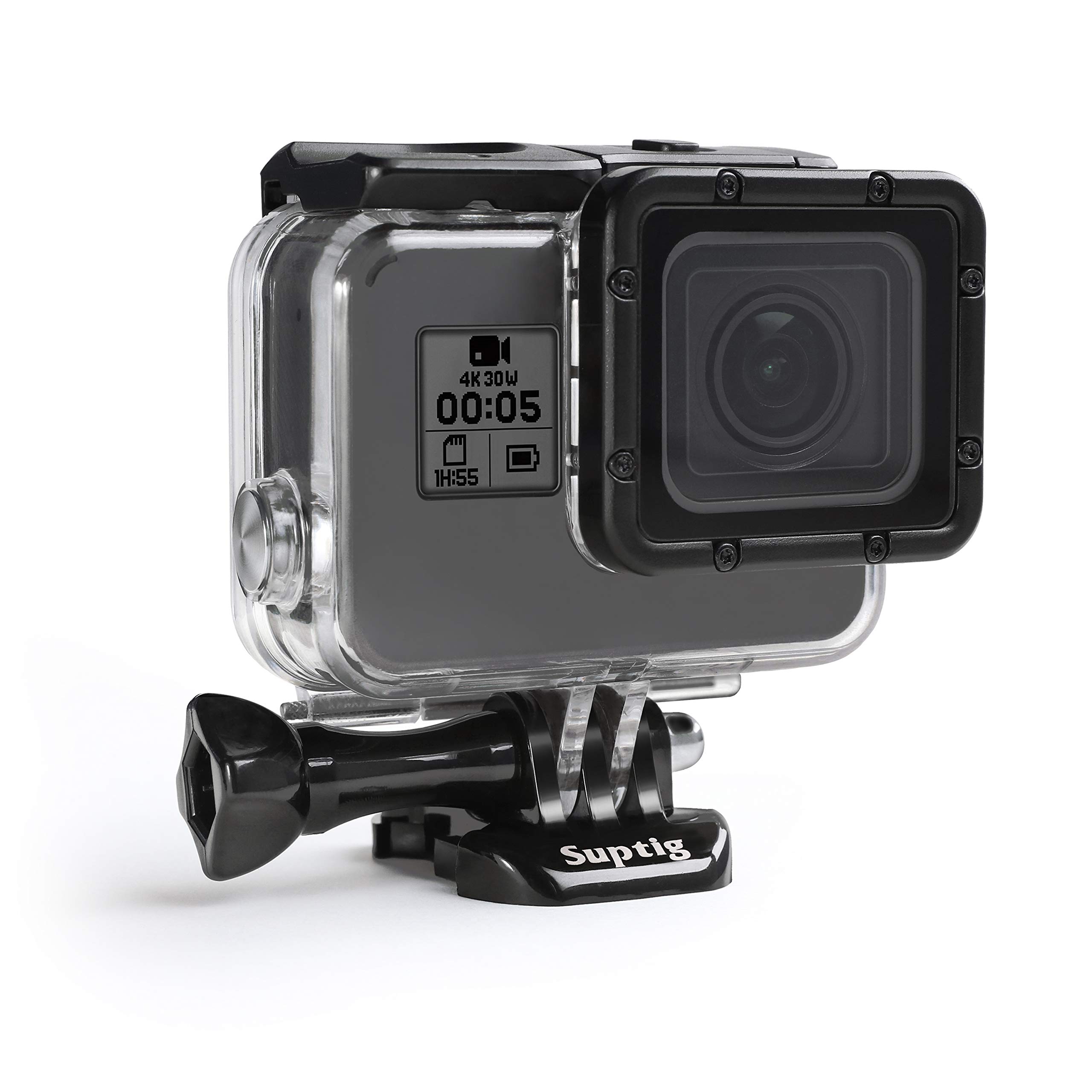 

Suptig Case Housing Waterproof Case for Gopro Hero 5 Gopro Hero 7 Black Hero 6 Hero 2018 Action Camera Waterpoof 147ft(45M)