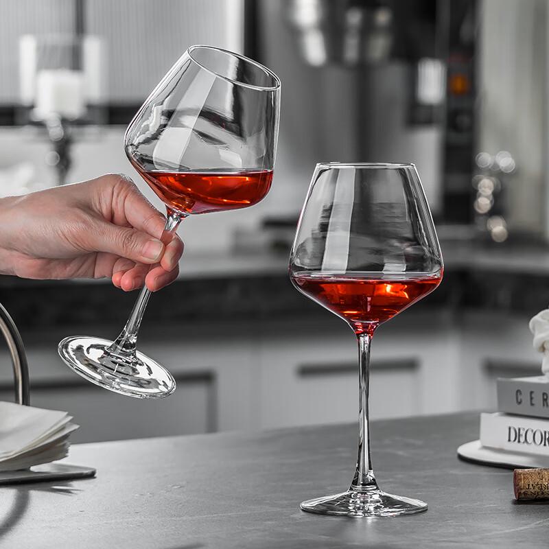 Naijiang Burgundy Red Wine Glass Set with Decanter