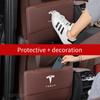 Autositz-Rückenlehnen-Aufbewahrungstasche Sitz-Rückenlehnen-Schutz Gegen Abnutzung Anti-Kick-Pad Für Tesla Model 3 Model Y Model S Model X