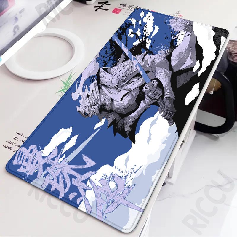 PC peripherals Japan samurai Gaming MousePad XXL red spider lily Anime Gamer Cabiner Keyboard Desktop Mat Carpet Rubber Mousepad