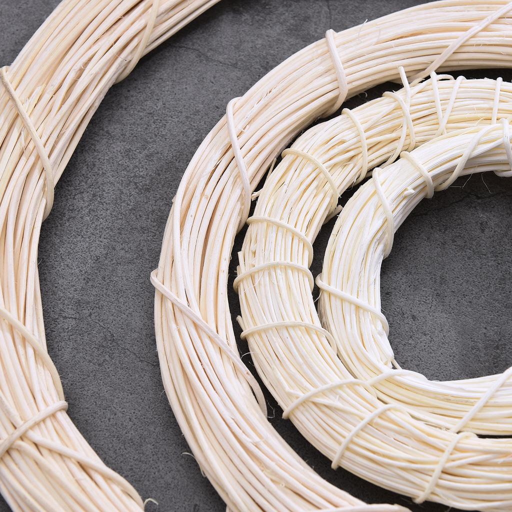 Künstlicher Weihnachtskranz Rattan Dekorative Hängekranz für Haustür Fensterbänke Regale Kaminsims