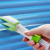 5 PCS Multifunctional Double Cleaning Brush Head Window Blind Duster Cleaner For Car Air Outlet Keyboard Air Condition