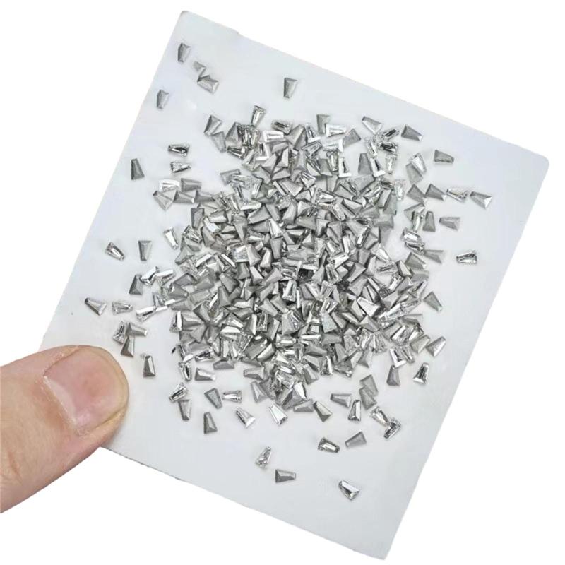 50/500 Pcs Crystal Nail Rhinestones Irregular Shaped Nail Rhinestones, Crystal Nail Charms for Nail Art Jewelry Making