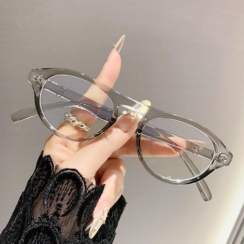 Vintage Optische Brille Damen Herren Neu Blaulichtfilter Brillenrahmen Unisex Transparent Brillenrahmen Leopard Schwarz