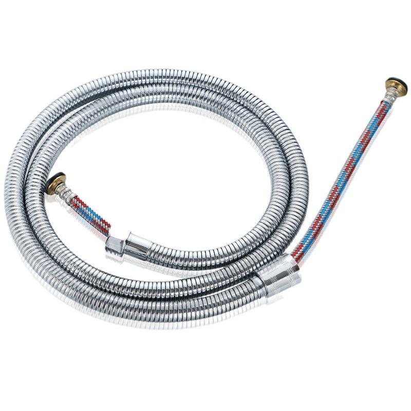 High-Pressure Stainless Steel Shower Hose - Explosion-Proof for Cold & Hot Water