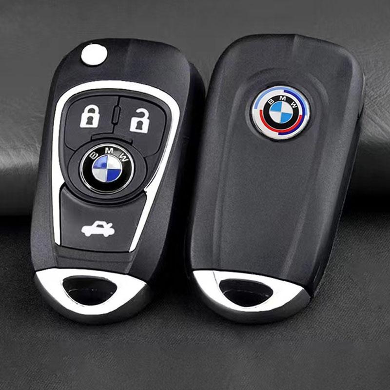 FA45/10Pcs 11mm 14mm Car Key Emblem Stickers Auto Door Keyhole Logo Decals For BMW E46 E90 E60 F30 F10 E39 E36 G20 G30 E92 X5 E30